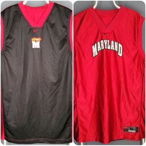 Nike Maryland Terrapins Reversible Basketball Jersey-Mens XL-Terps shirt-final 4